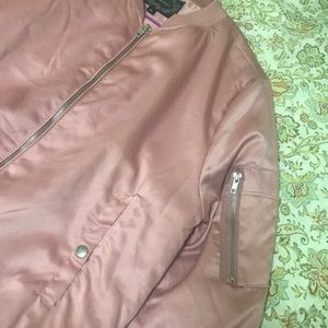 Jackets & Coats - Pink Bomber Jacket Jackets & Coats - Pink Bomber Jacket